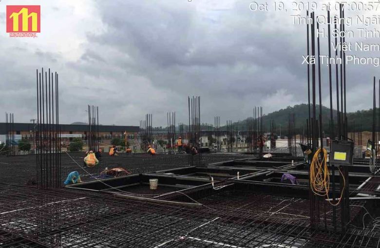 Cập nhật tiến độ công trình Mahang – Dung Quất ngày 19/10/2019