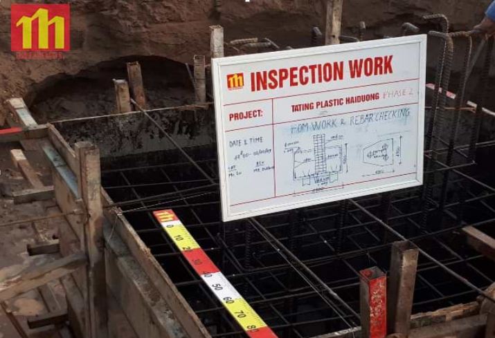 Cập nhật tiến độ công trình Tating Plastic – Giai đoan 2 – 03/10/2019