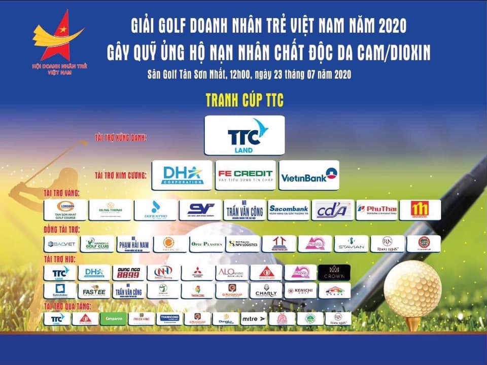 Golden Lotus Construction jsc., accompany with the 8th Young Entrepreneur Golf Tournament in 2020