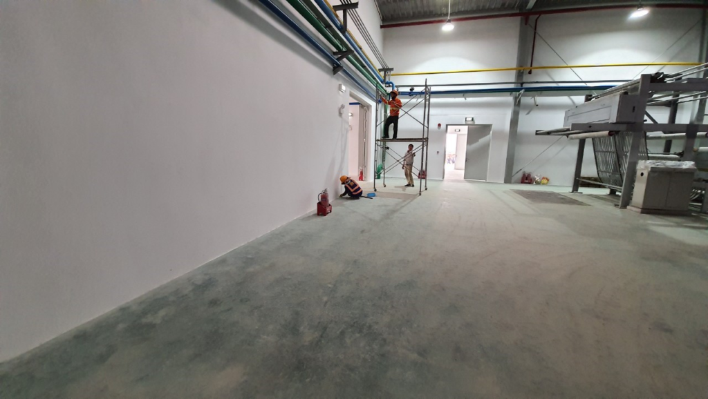 Cập nhật tiến độ công trình Xindadong Textiles – Dung Quất ngày 12/03/2020