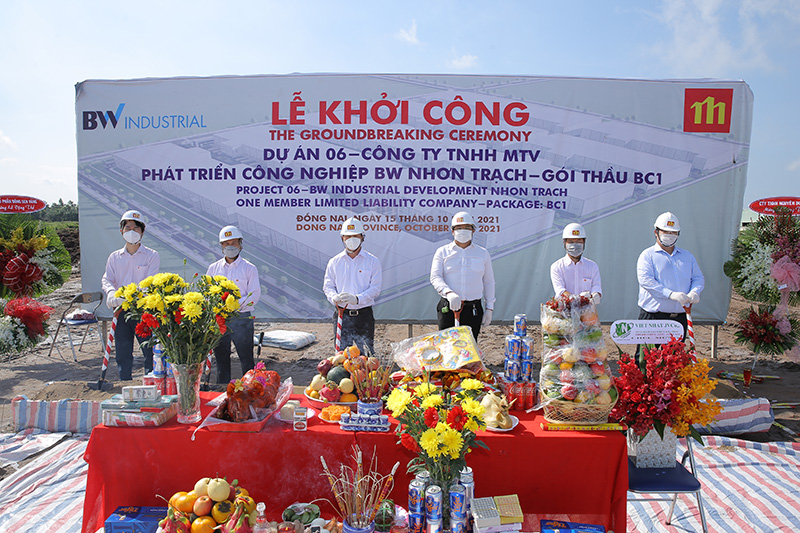 Golden Lotus khởi công dự án BW Nhơn Trạch
