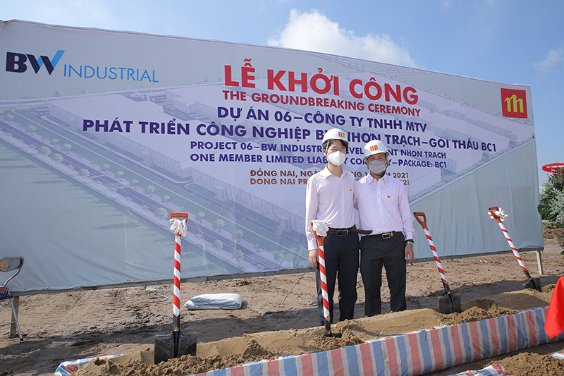 Golden Lotus khởi công dự án BW Nhơn Trạch