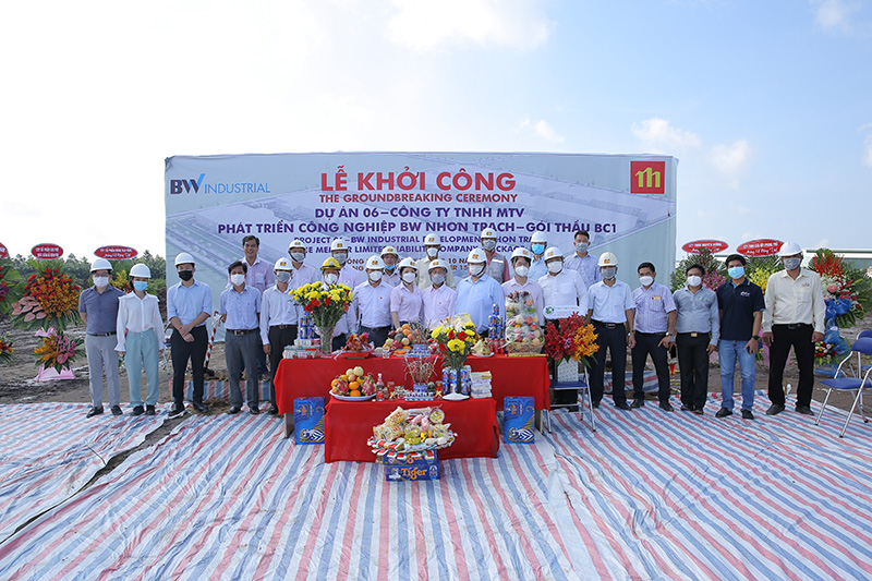Golden Lotus khởi công dự án BW Nhơn Trạch