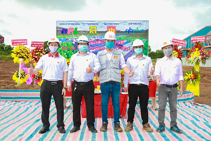 Golden Lotus khởi công dự án nhà máy Kim Tín - Long An Golden Lotus khởi công dự án nhà máy Kim Tín - Long An