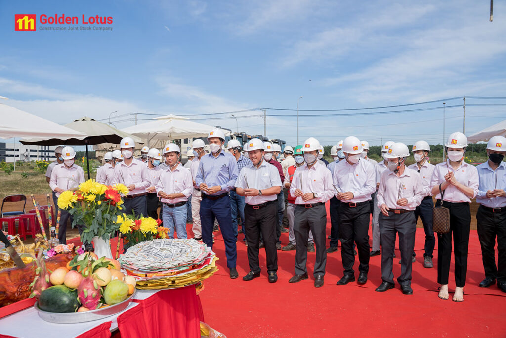 Golden Lotus khởi công dự án Vina Partners Investment tại KCN Dầu Giây