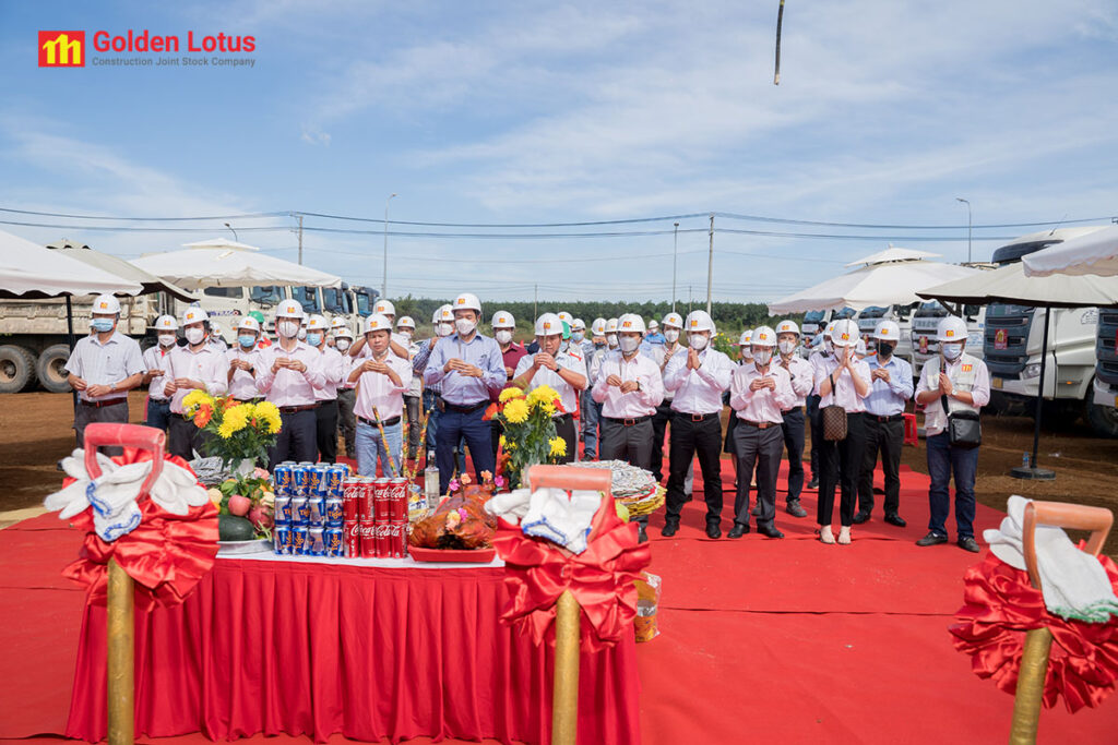 Golden Lotus khởi công dự án Vina Partners Investment tại KCN Dầu Giây