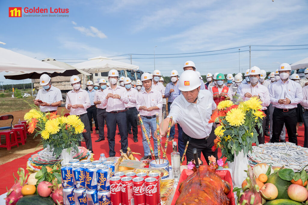 Golden Lotus khởi công dự án Vina Partners Investment tại KCN Dầu Giây