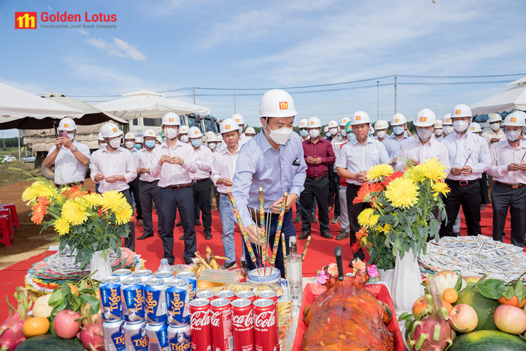 Golden Lotus khởi công dự án Vina Partners Investment tại KCN Dầu Giây